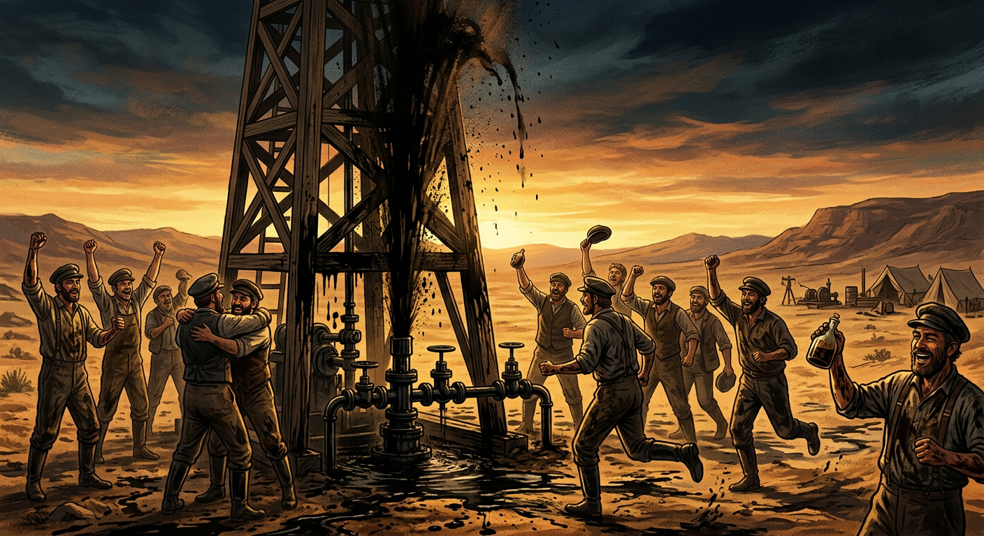 1908年波斯石油发现