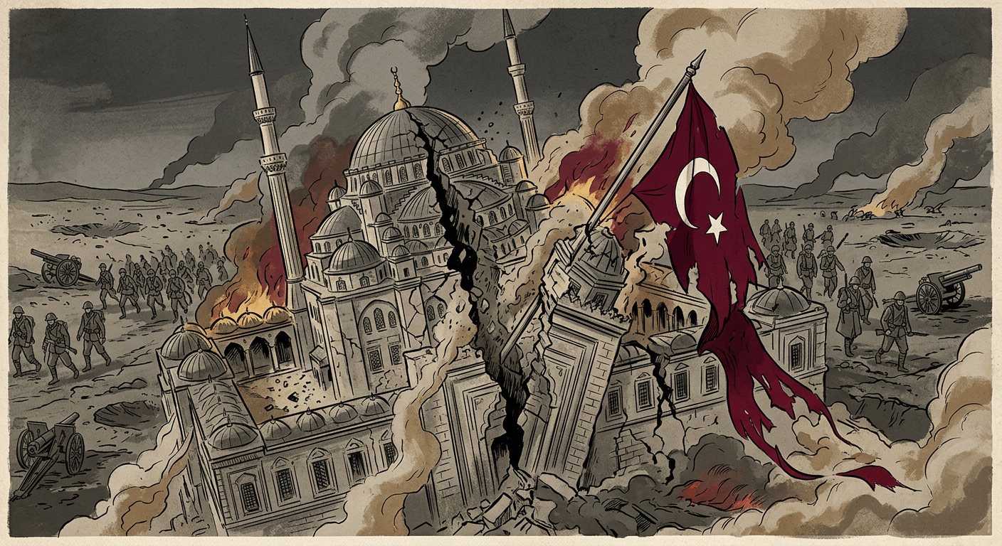 一战与奥斯曼帝国崩溃