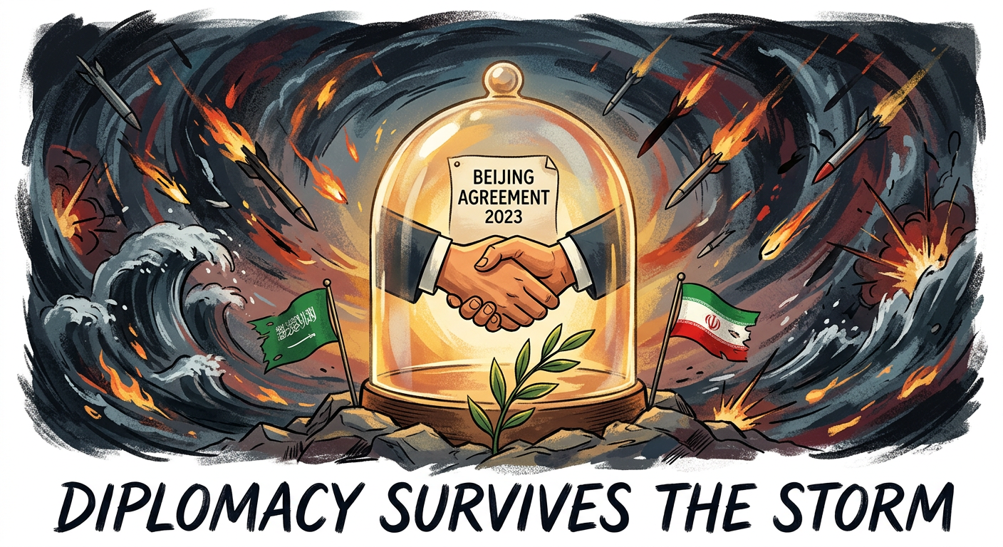 北京协议在战火中存活