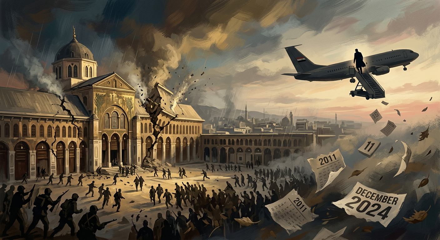 The Fall of Assad: 12 Days That Ended 54 Years of Dynasty Rule