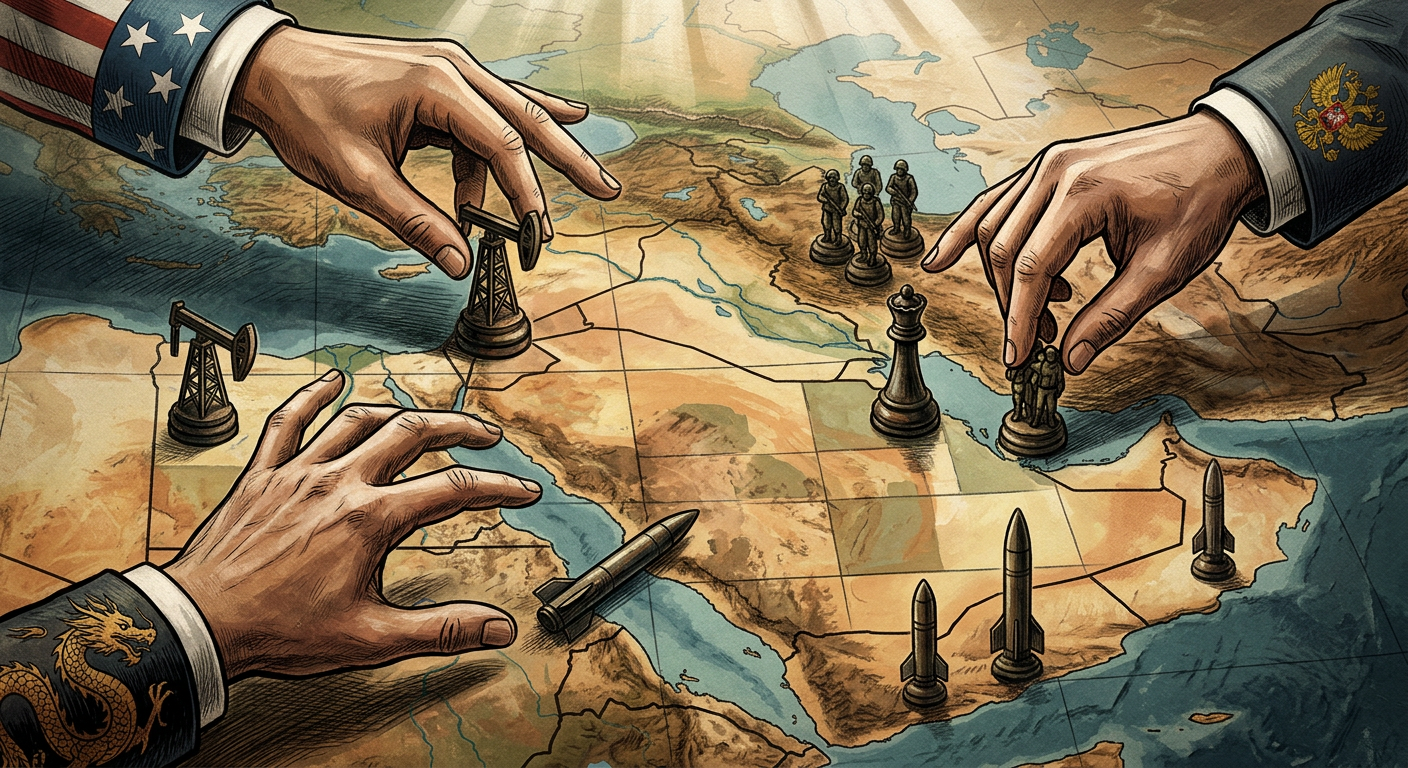 大国博弈下的中东棋盘