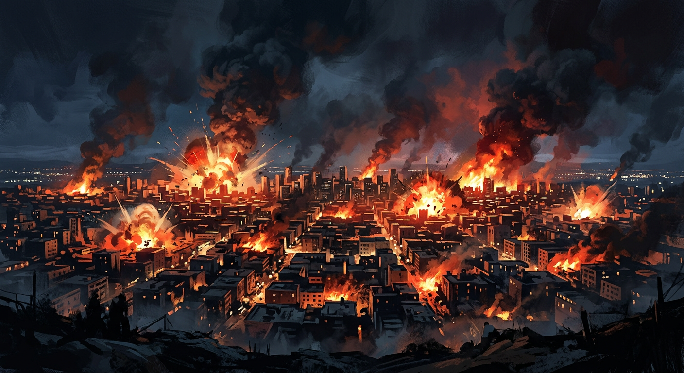 以色列空袭贝鲁特真主党总部